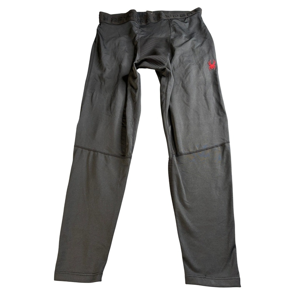 NWT Spyder Active Men's Size XL ProWeb Compression Leggings Black‎  Base Layer
